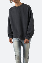 Load image into Gallery viewer, Vintage Wash Crewneck - Black