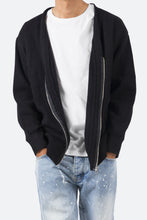 Load image into Gallery viewer, Zipper Cardigan - Black